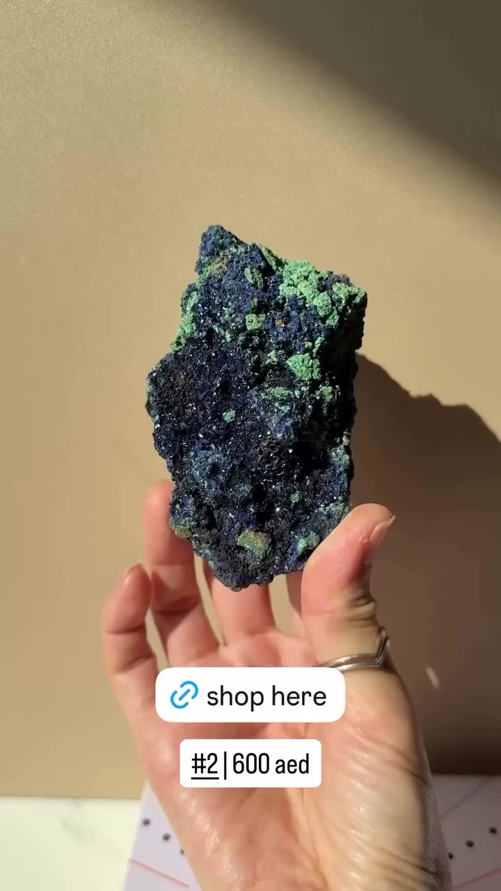 Raw Azurite Malachite