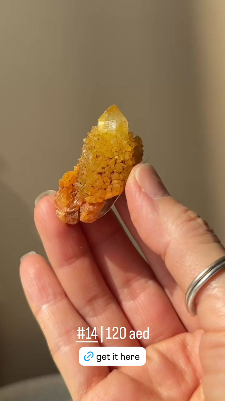 Sunshine Spirit Quartz Clusters