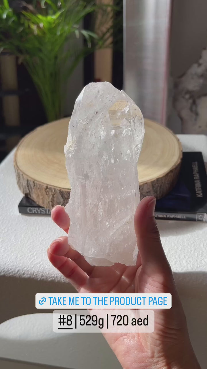 Samadhi Himalayan Meditation Quartz Wand