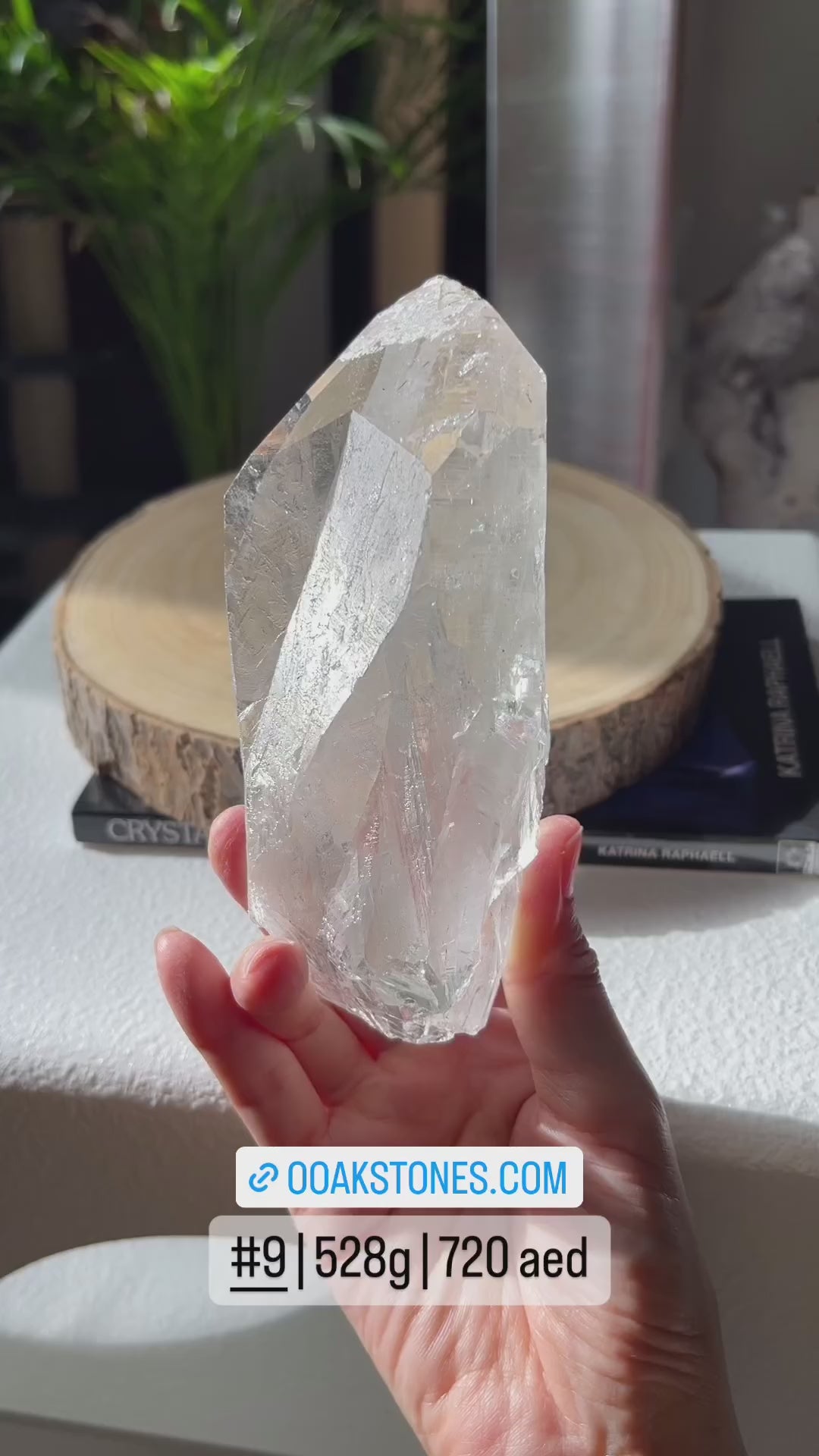 Samadhi Himalayan Meditation Quartz Wand