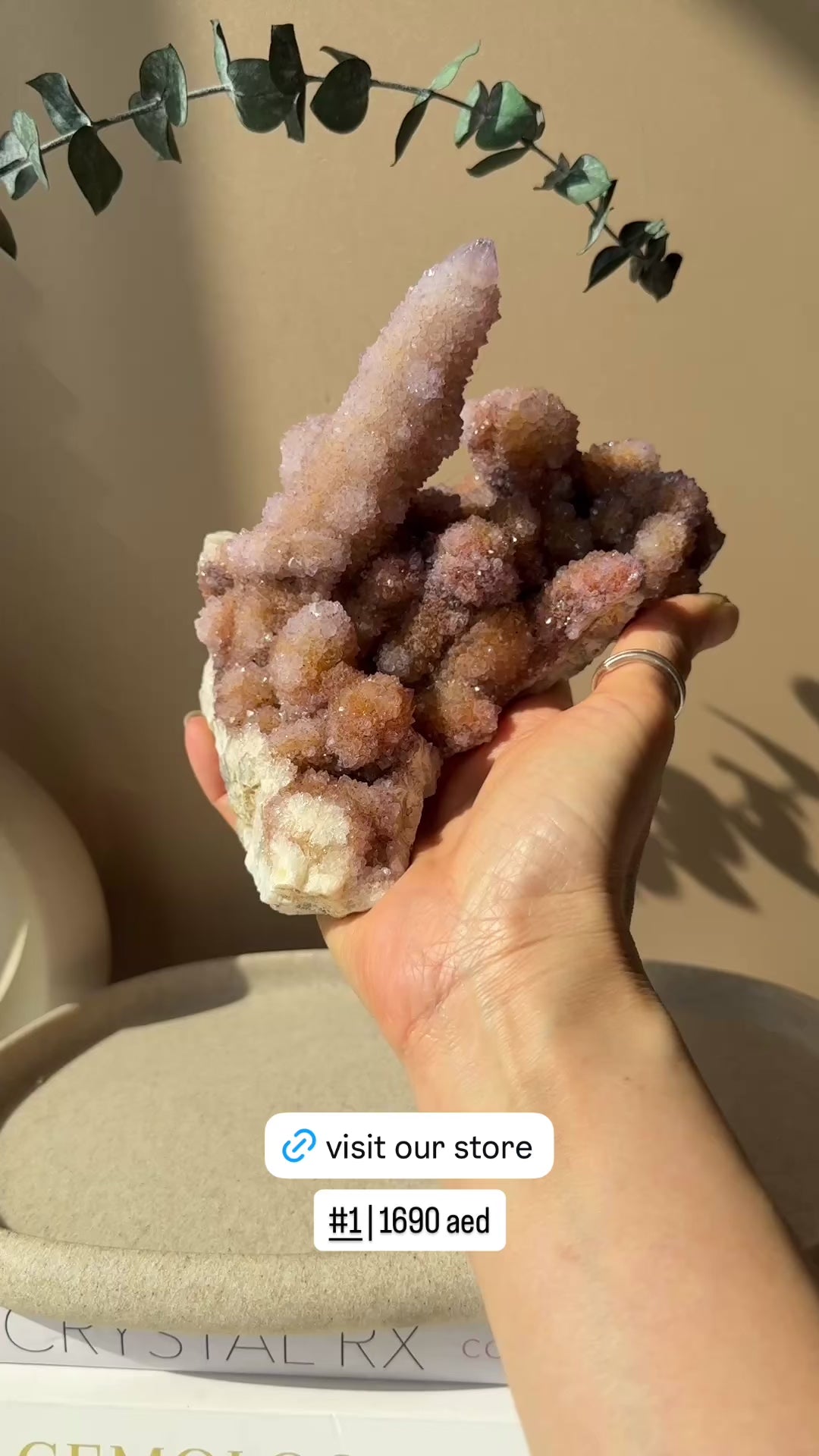 Statement Spirit Quartz Clusters