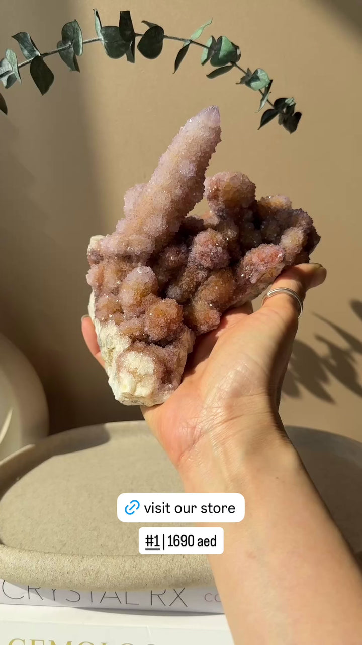 Statement Spirit Quartz Clusters