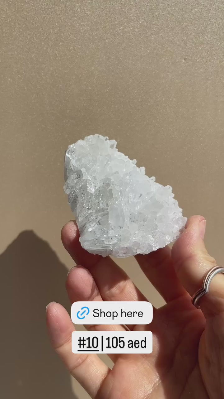 Chrysanthemum Clear Quartz Cluster
