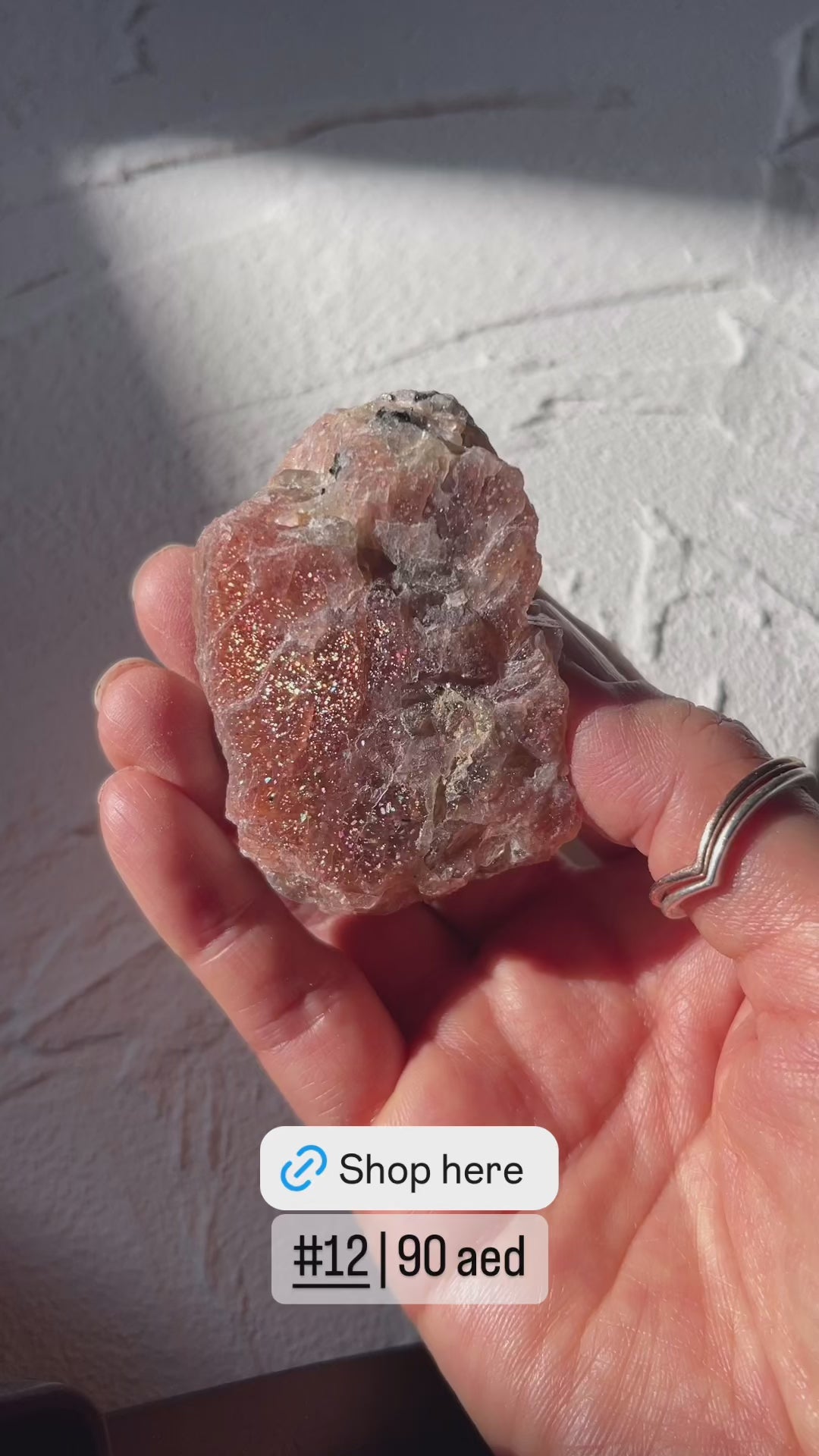 Sunstone Raw Stone