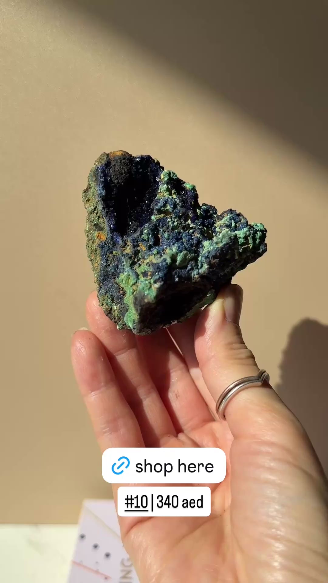 Raw Azurite Malachite