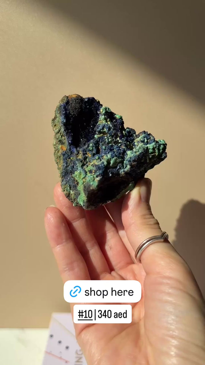 Raw Azurite Malachite
