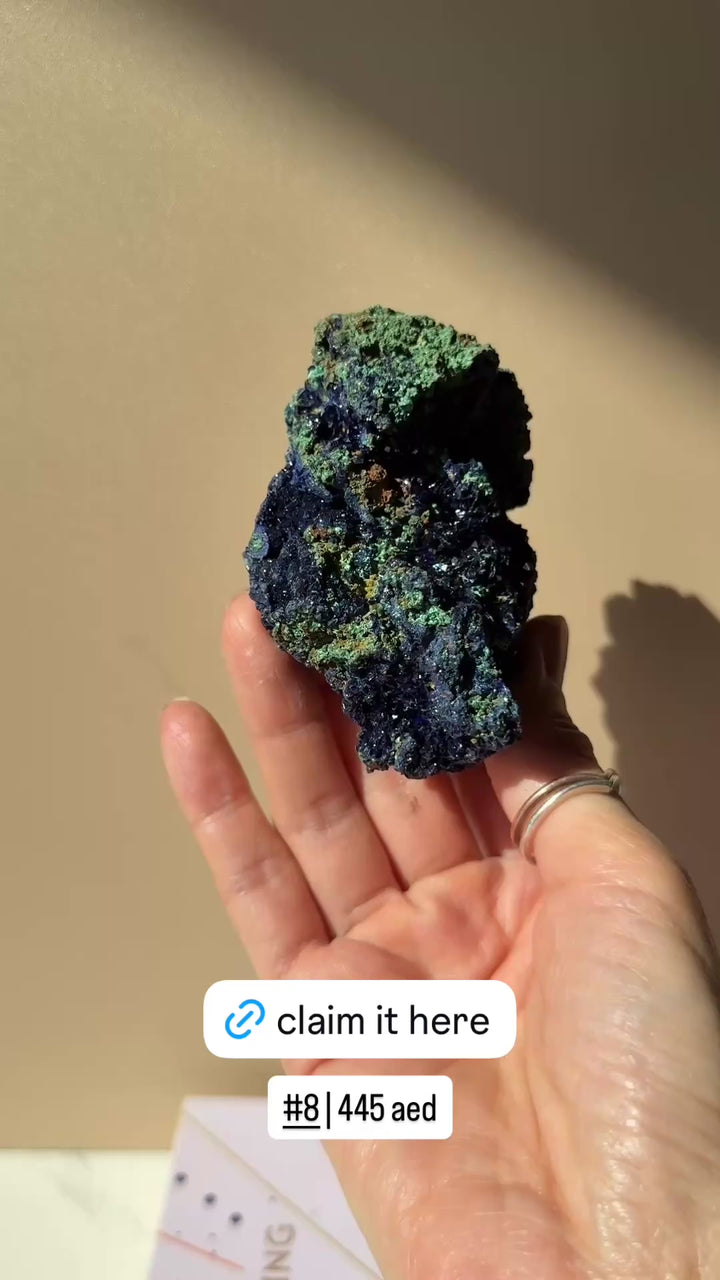 Raw Azurite Malachite