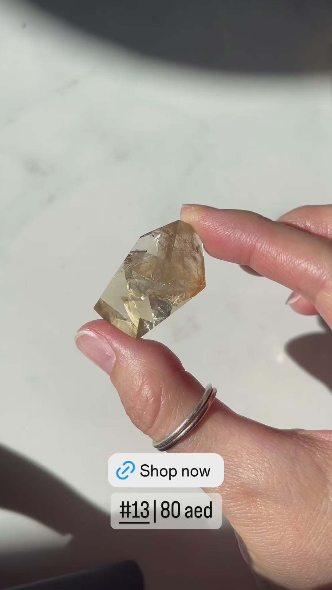 High Clarity Natural Brazilian Citrine - Free Form