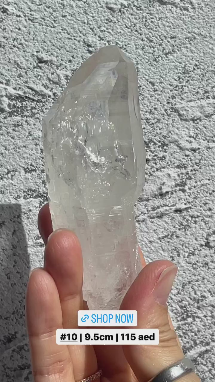 Samadhi Himalayan Meditation Quartz Point