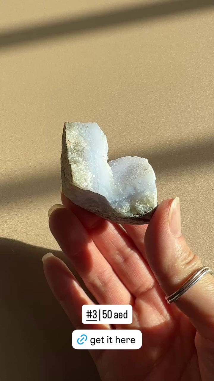 Raw Blue Lace Agate