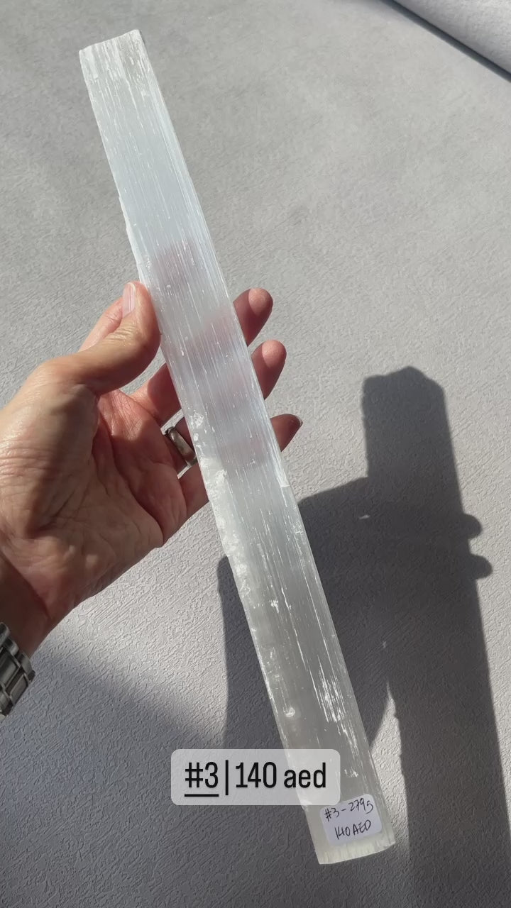 Raw Selenite Stick