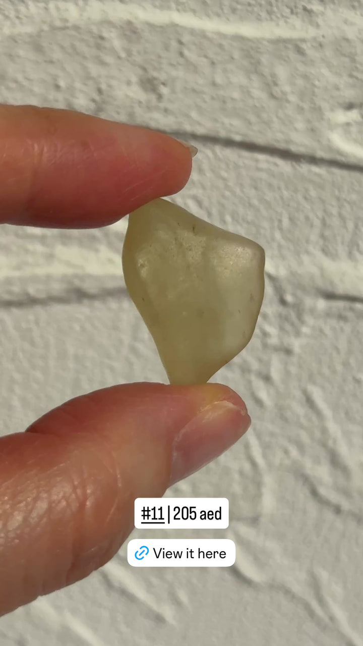 Libyan Desert Glass | Natural Sahara Impact Glass