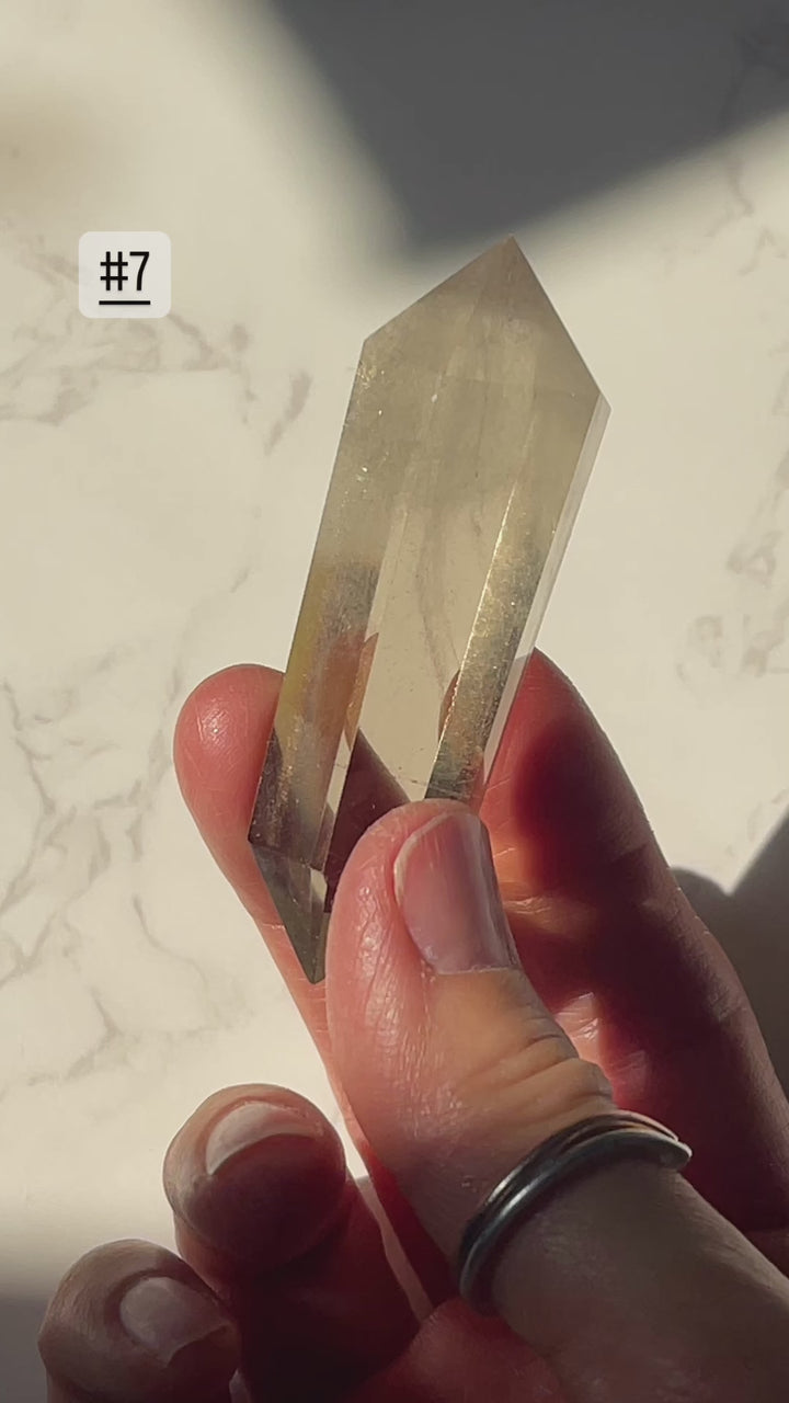 Smoky Quartz Double Terminated Point