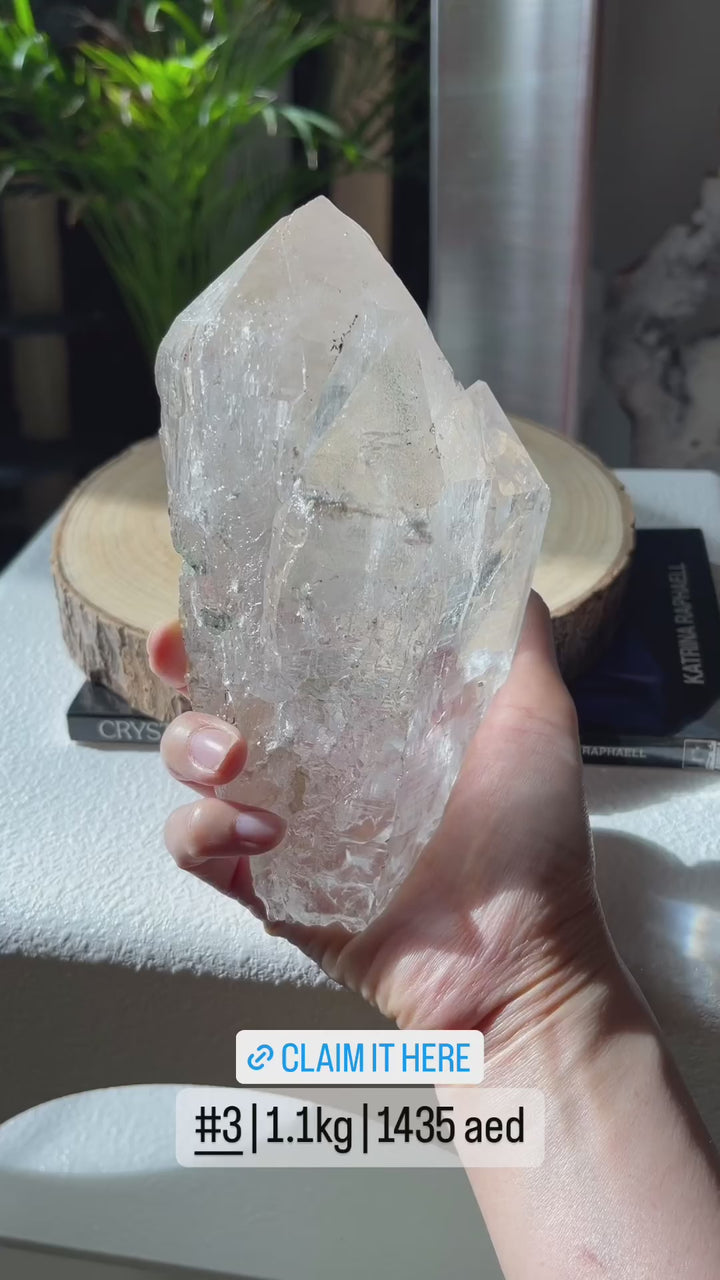 Samadhi Himalayan Meditation Quartz Wand