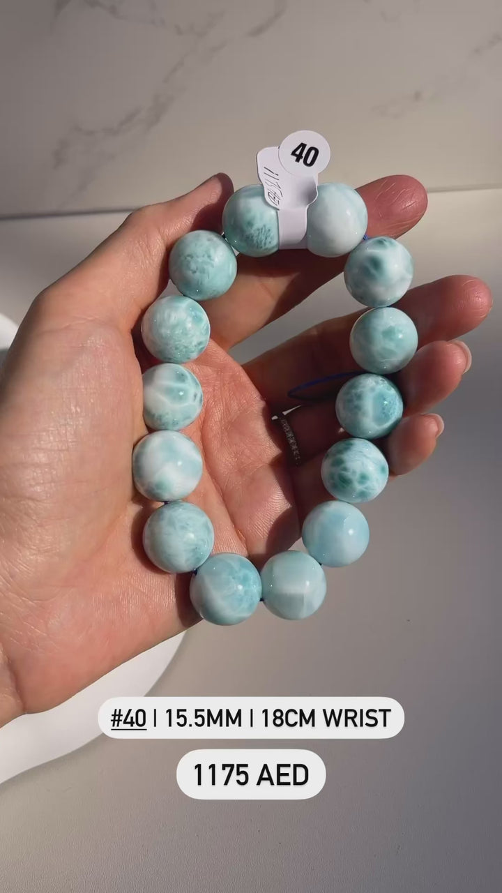 Larimar Beaded Bracelet