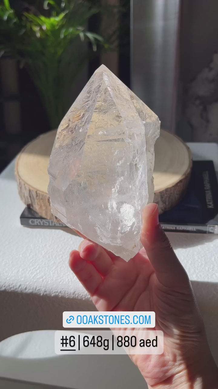 Samadhi Himalayan Meditation Quartz Wand