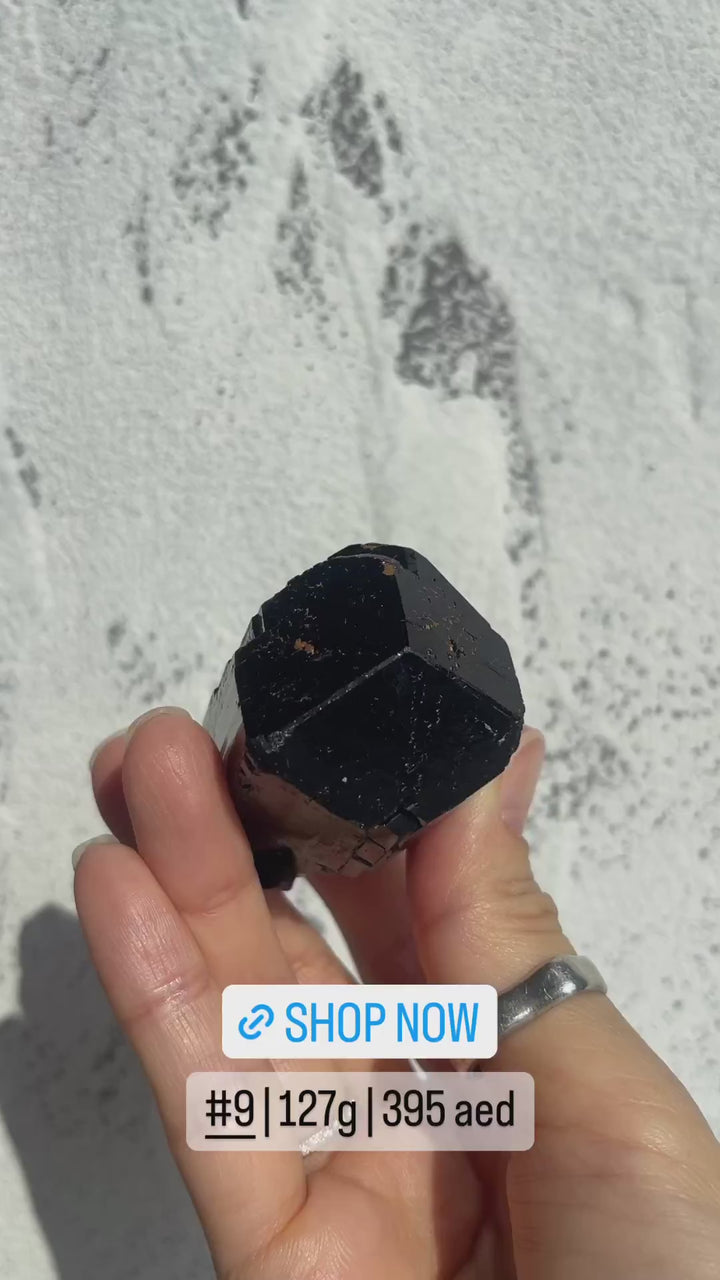 Namibian Raw Black Tourmaline