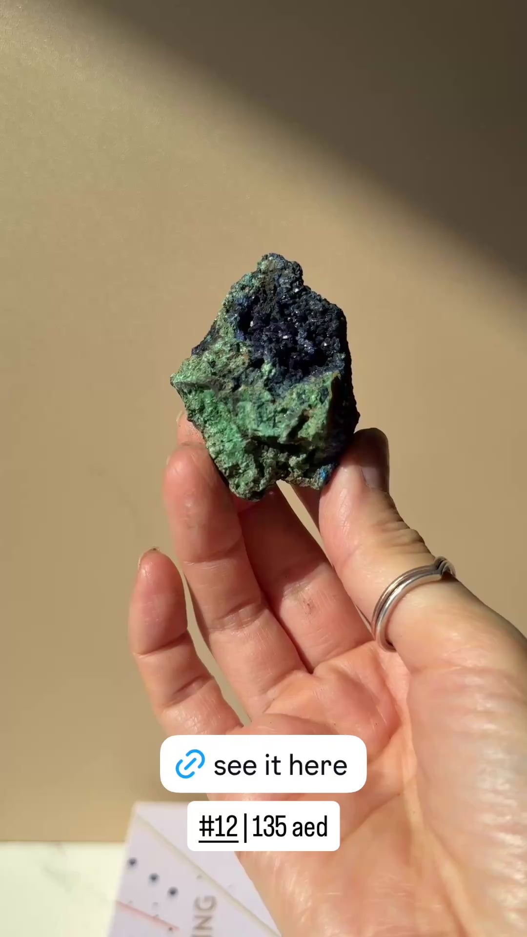 Raw Azurite Malachite