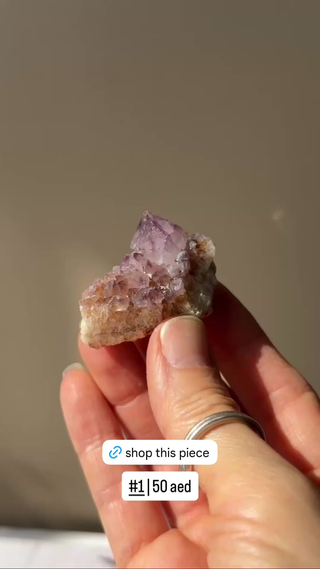 Dark Amethyst Spirit Quartz Clusters