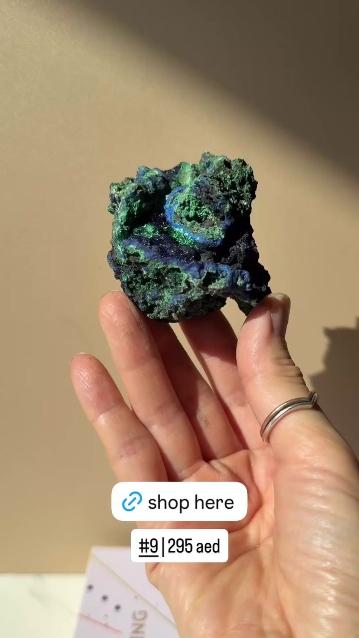 Raw Azurite Malachite