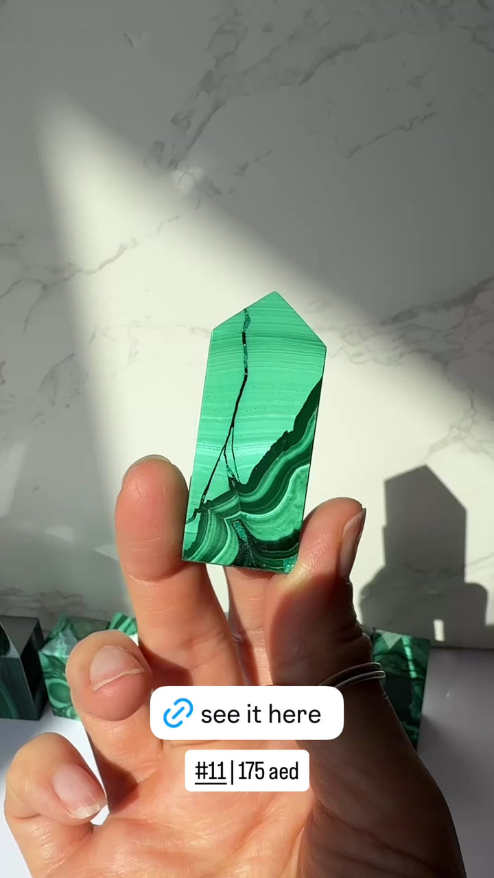 Malachite point