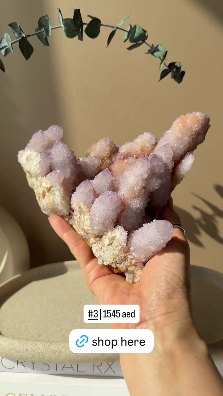 Statement Spirit Quartz Clusters