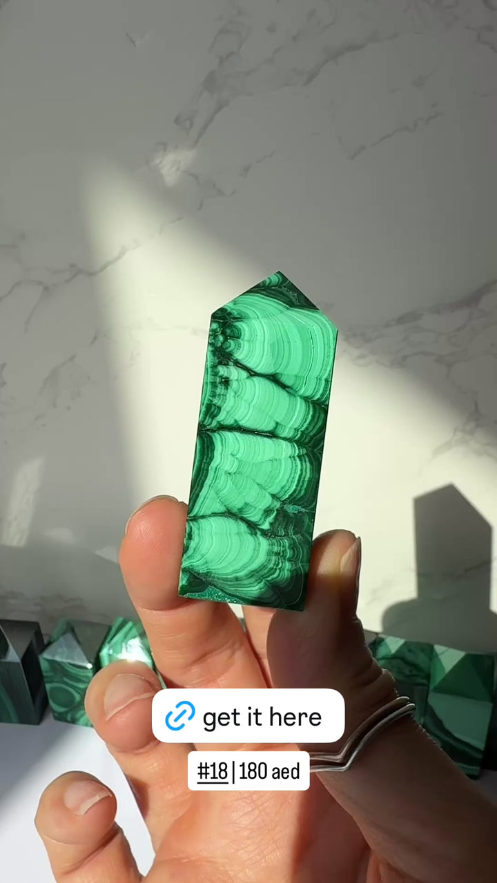 Malachite point