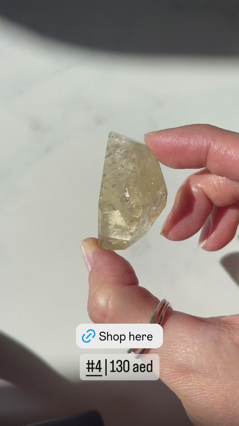 High Clarity Natural Brazilian Citrine - Free Form