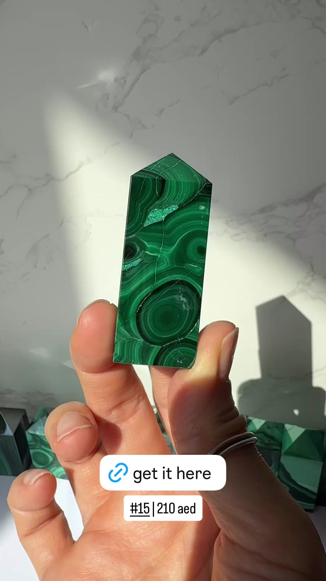 Malachite point