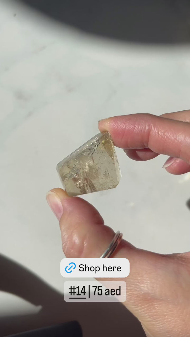 High Clarity Natural Brazilian Citrine - Free Form