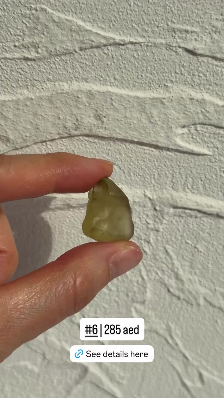 Libyan Desert Glass | Natural Sahara Impact Glass