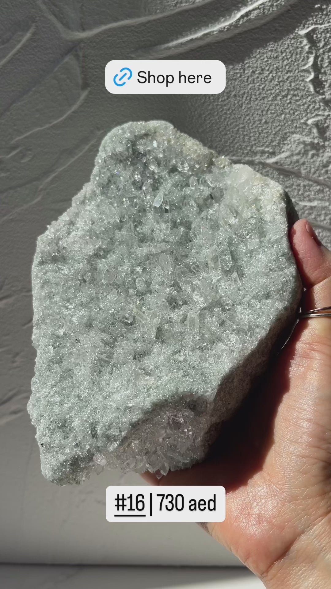 Himalayan Chlorite Quartz Clusters