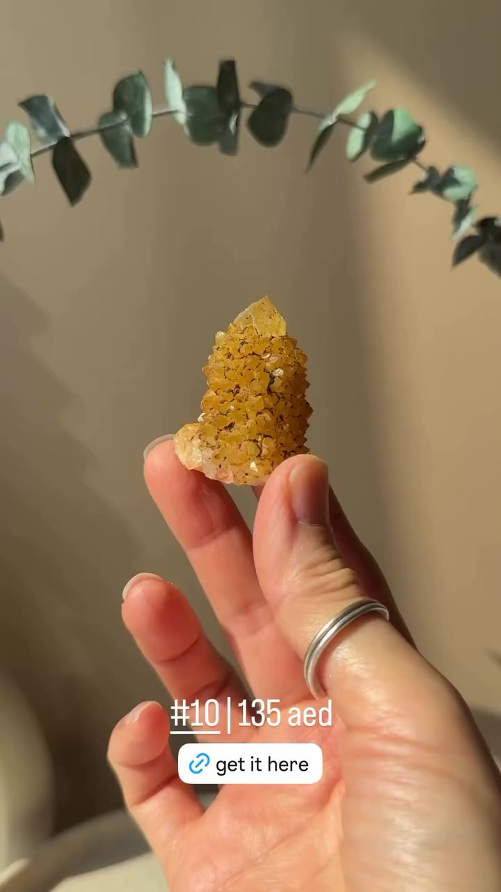 Sunshine Spirit Quartz Clusters