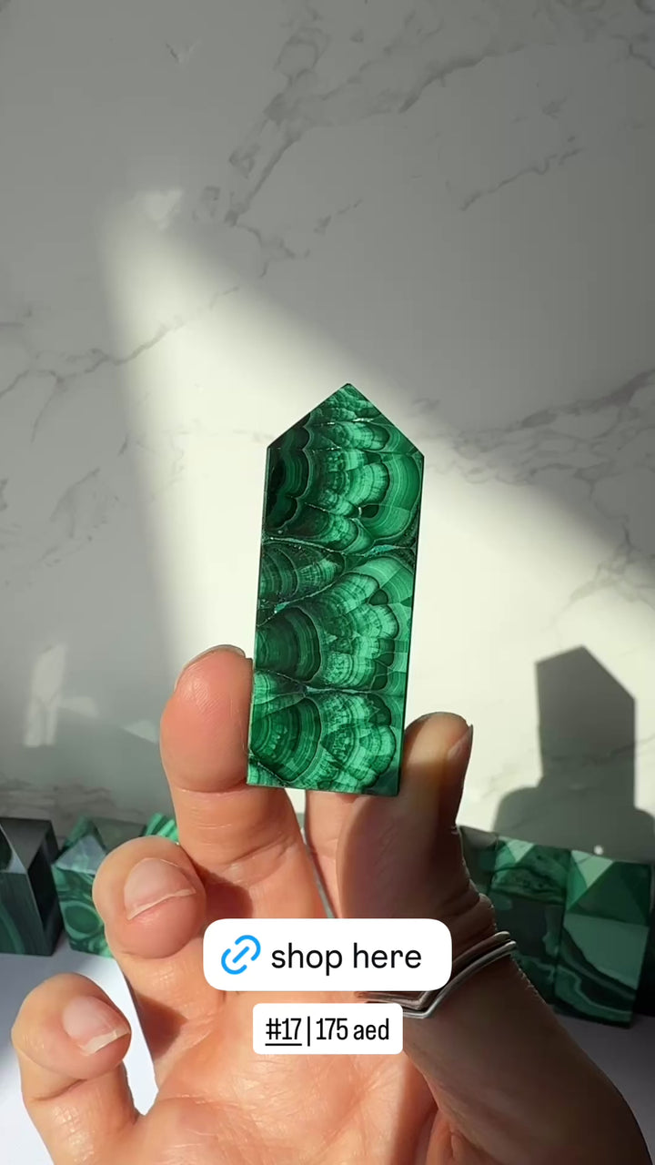 Malachite point