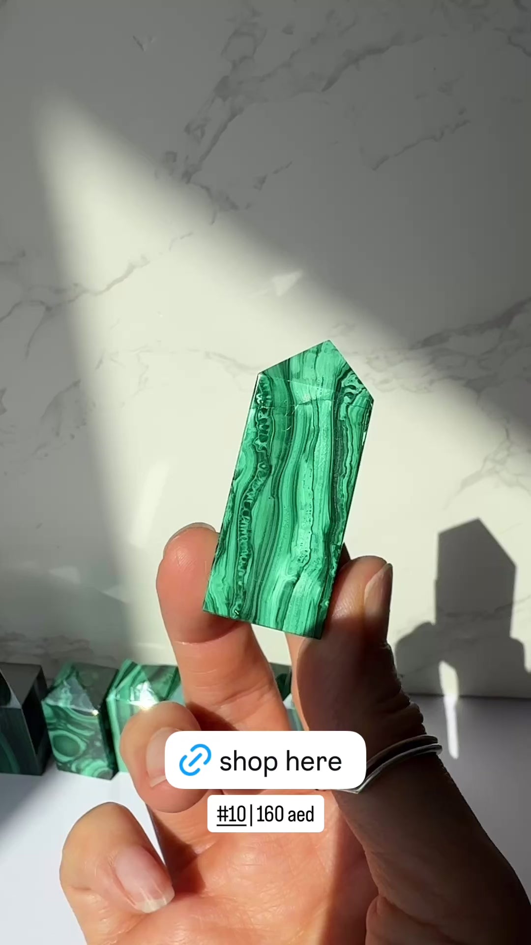 Malachite point