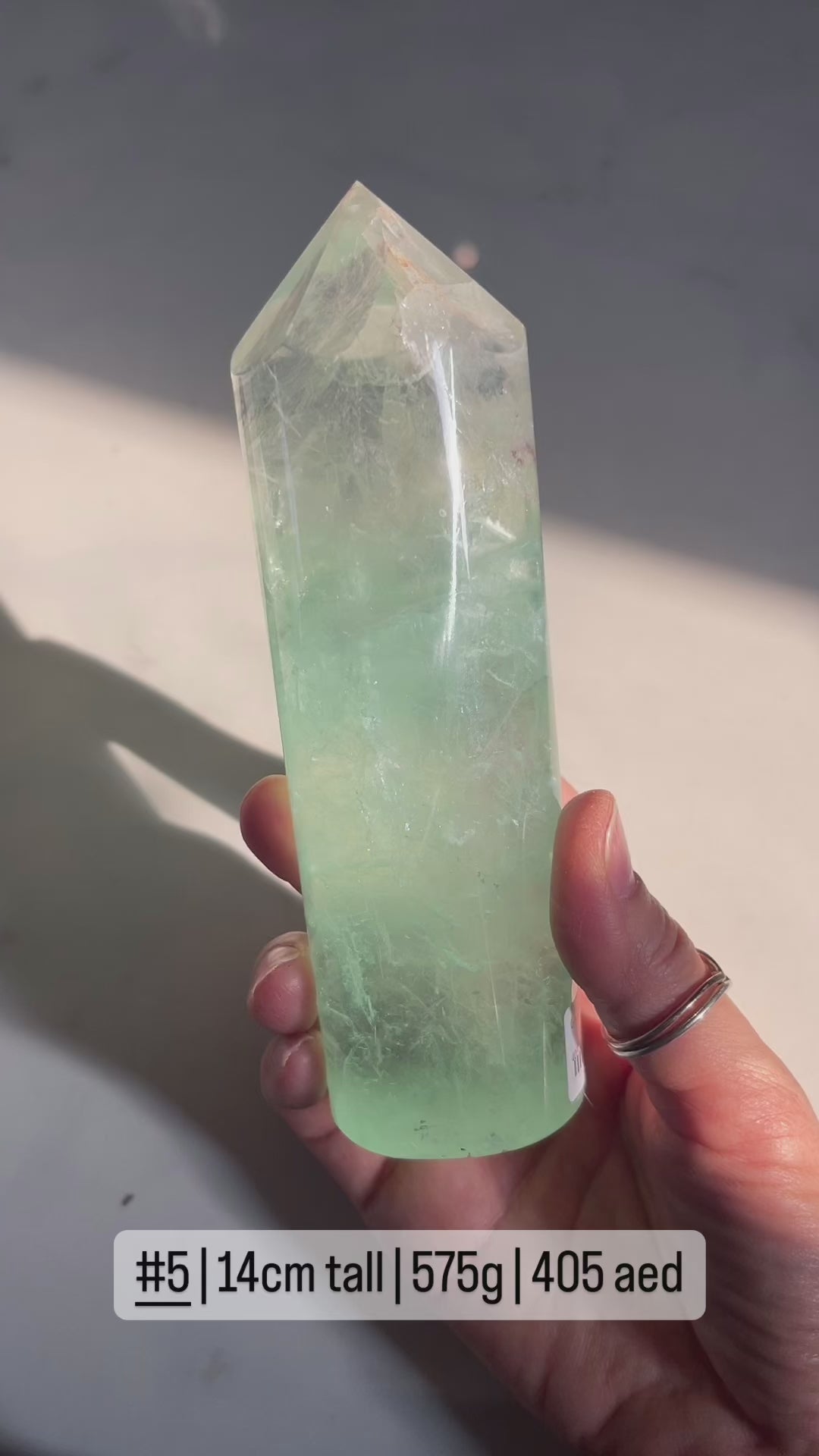 Green Fluorite Tower