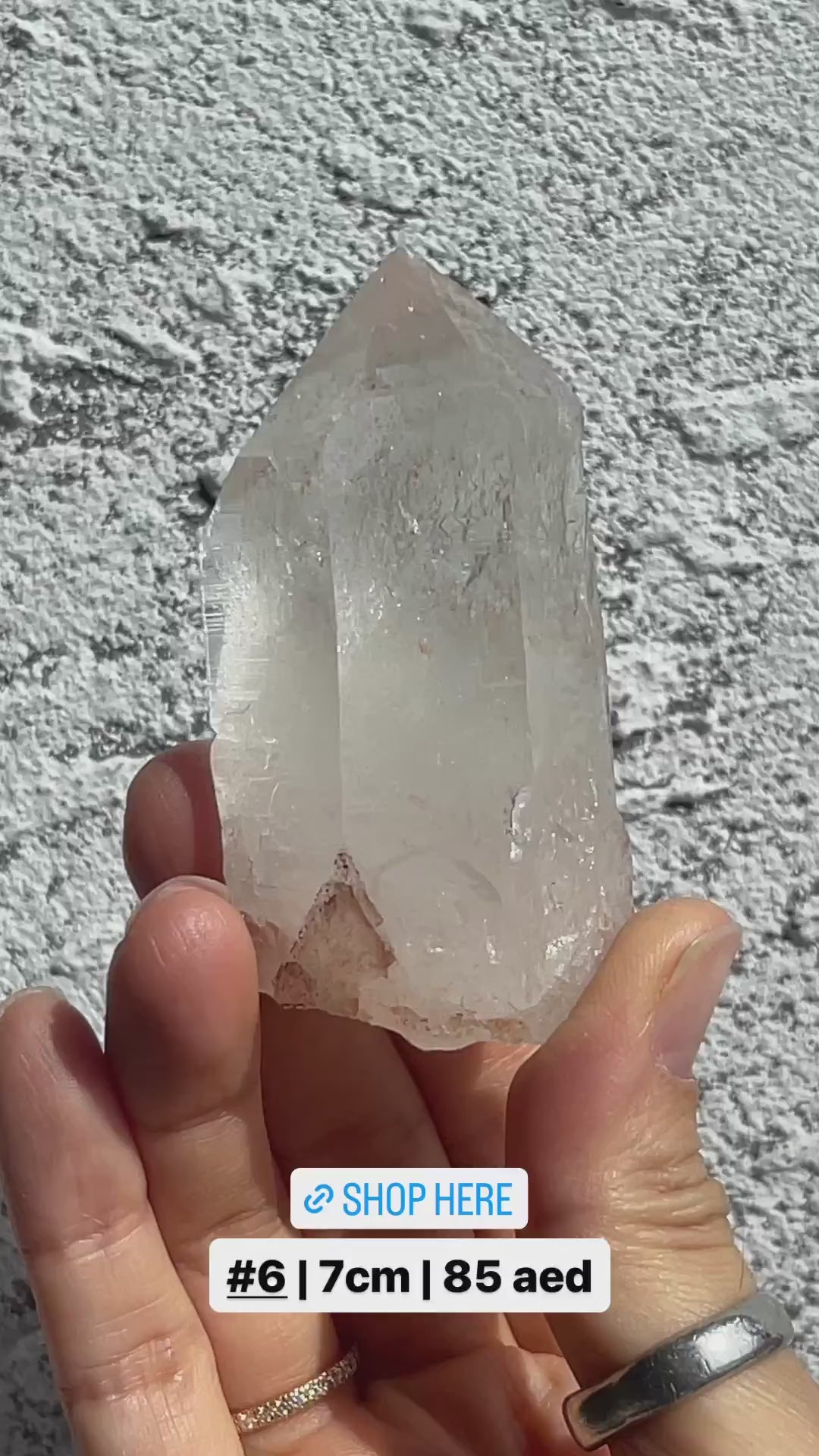 Samadhi Himalayan Meditation Quartz Point