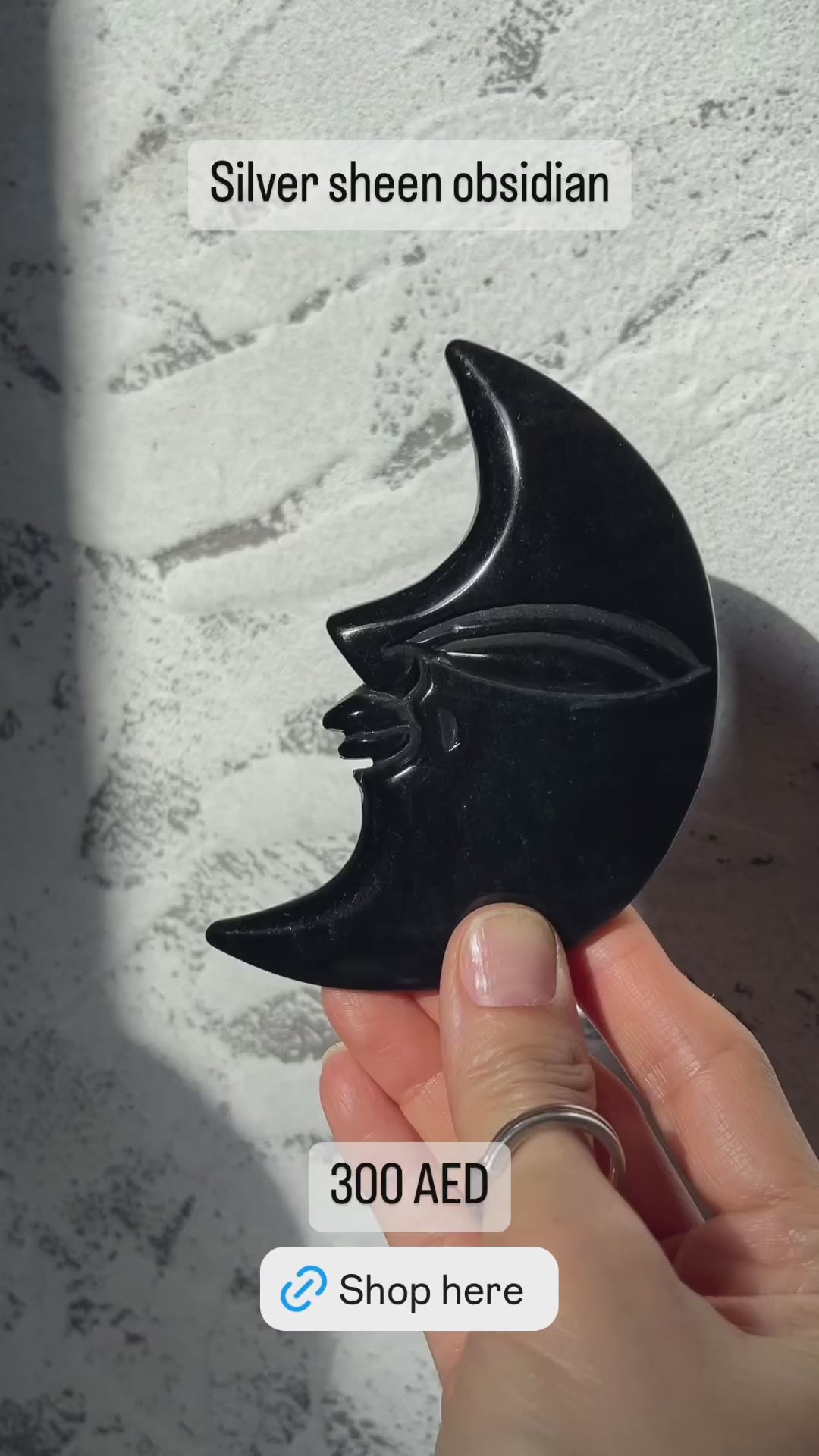 Moon Face Carving