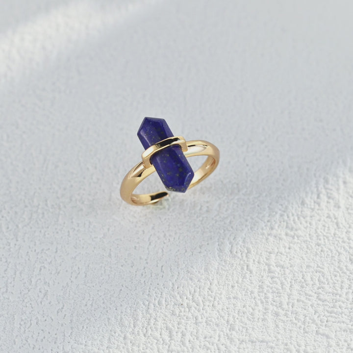 中 · Zhong - Lapis Lazuli Ring