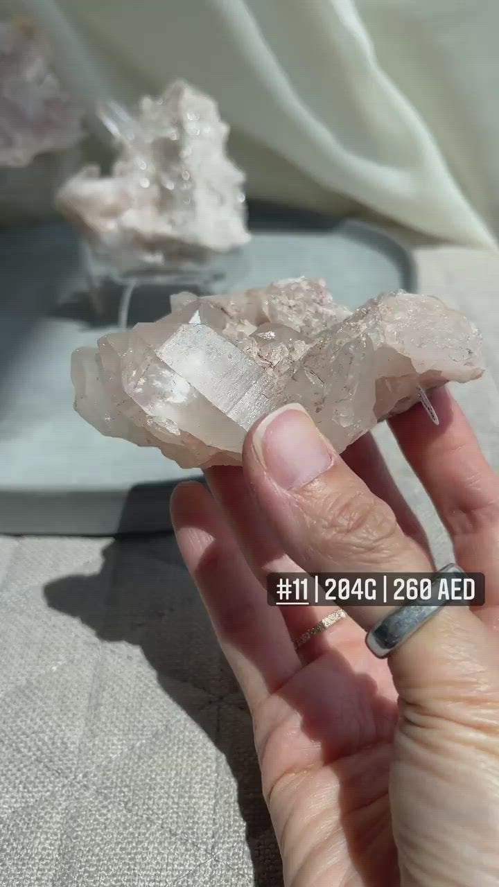 Pink Samadhi Himalayan Quartz