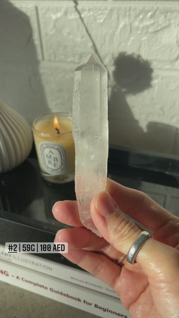 Clear Etched Lemurian Laser