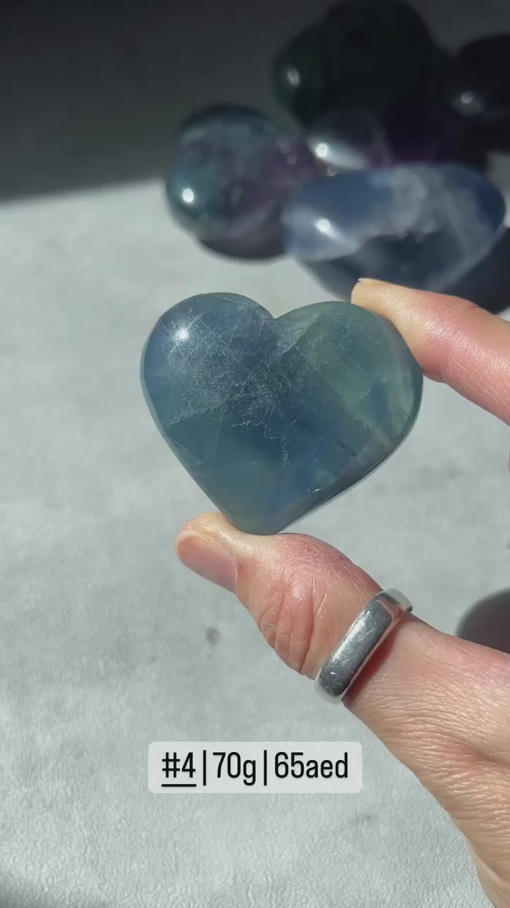 Fluorite Heart