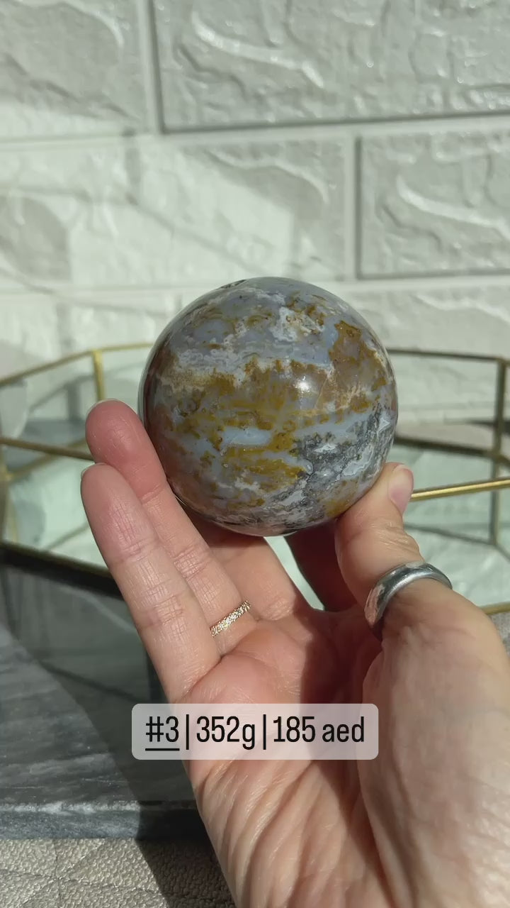 Ocean Jasper Sphere