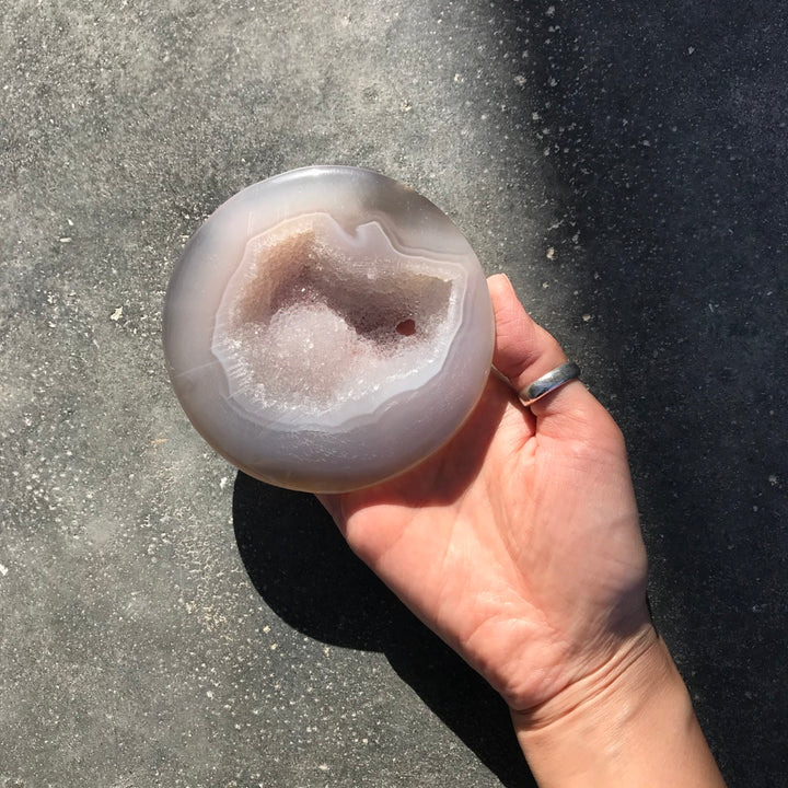 Shaped Agate Plate