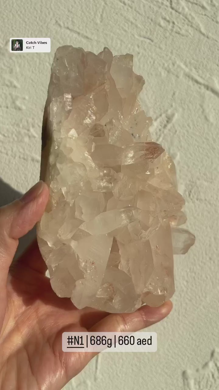 Pink Samadhi Himalayan Quartz