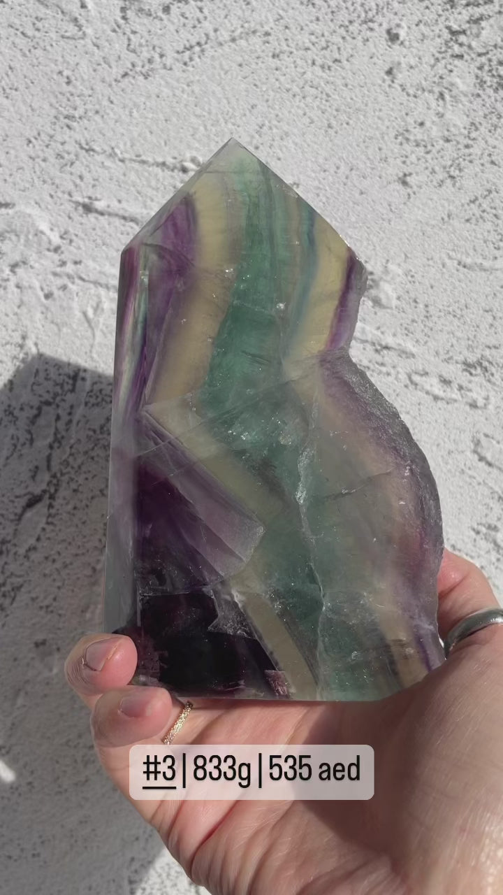 Fluorite Free Form Tower