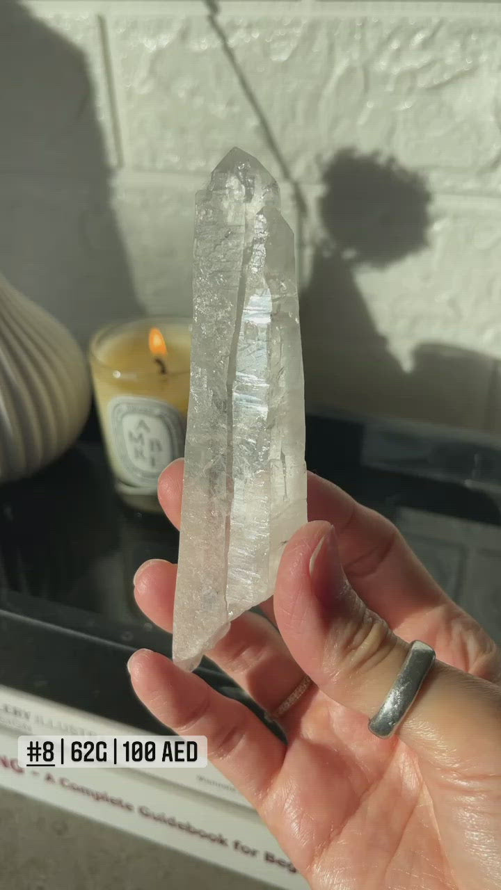 Clear Etched Lemurian Laser