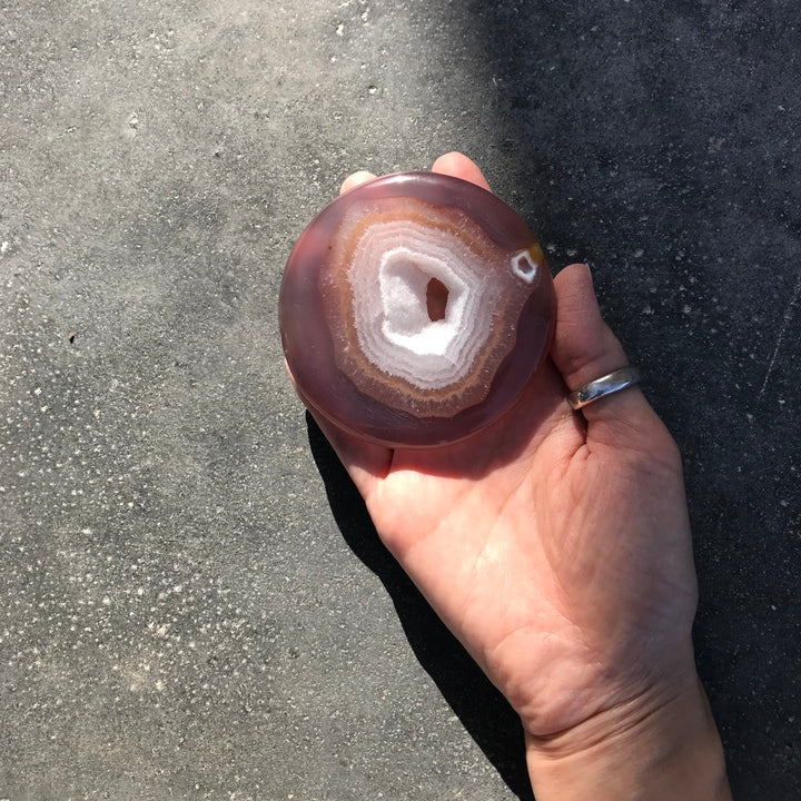 Shaped Agate Plate