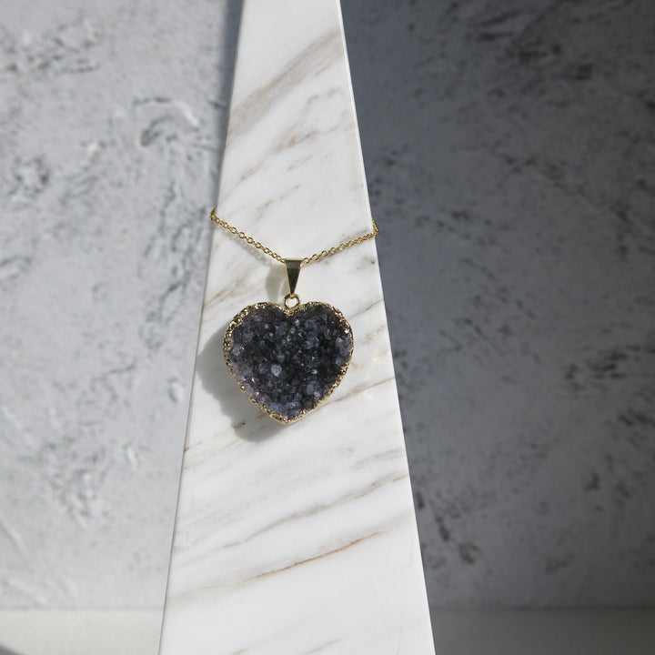 Amethyst Cluster Necklace