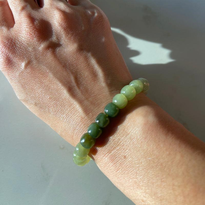 Jade Beaded Bracelet